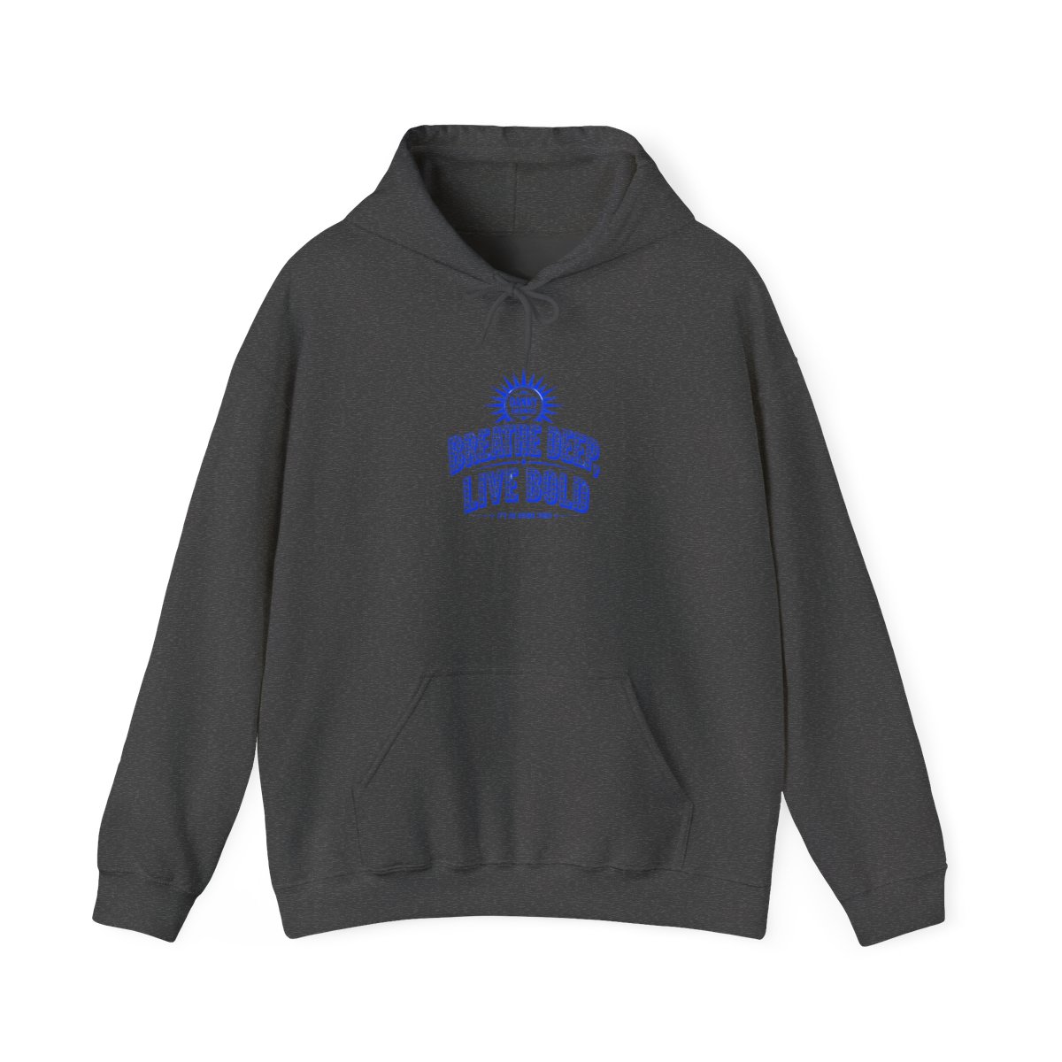 Danny Aromas "Breathe Deep, Live Bold" Hoodie - alternate angle 2, merchandise