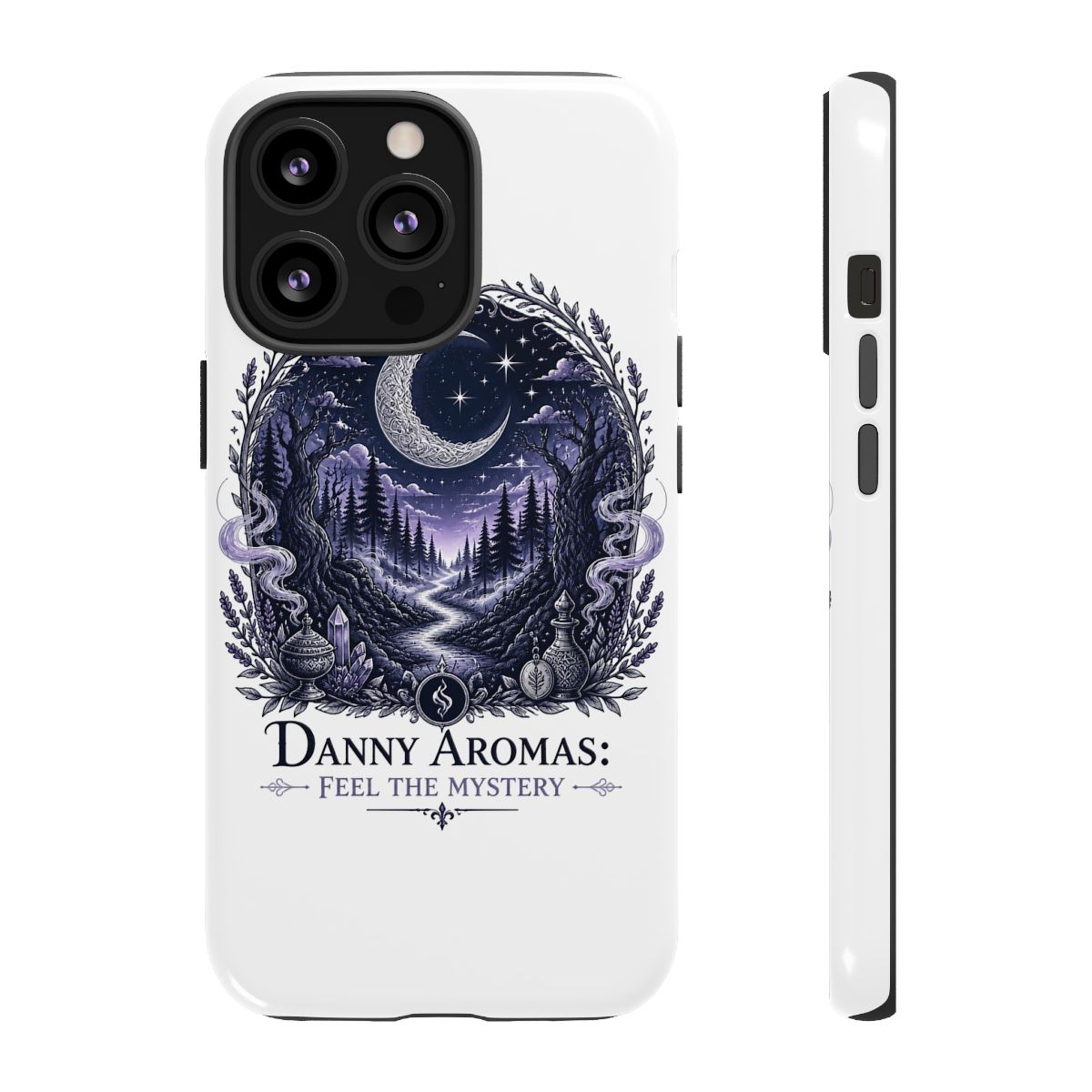 Danny Aromas "Danny Aromas: Feel the Mystery" Phone Case - alternate angle 1, merchandise