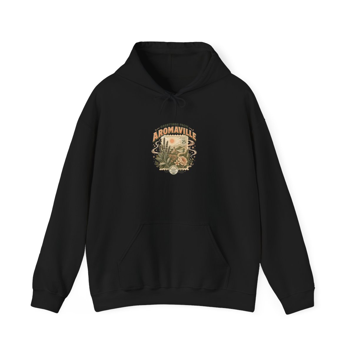 Danny Aromas "Greetings from Aromaville" Hoodie - alternate angle 2, merchandise