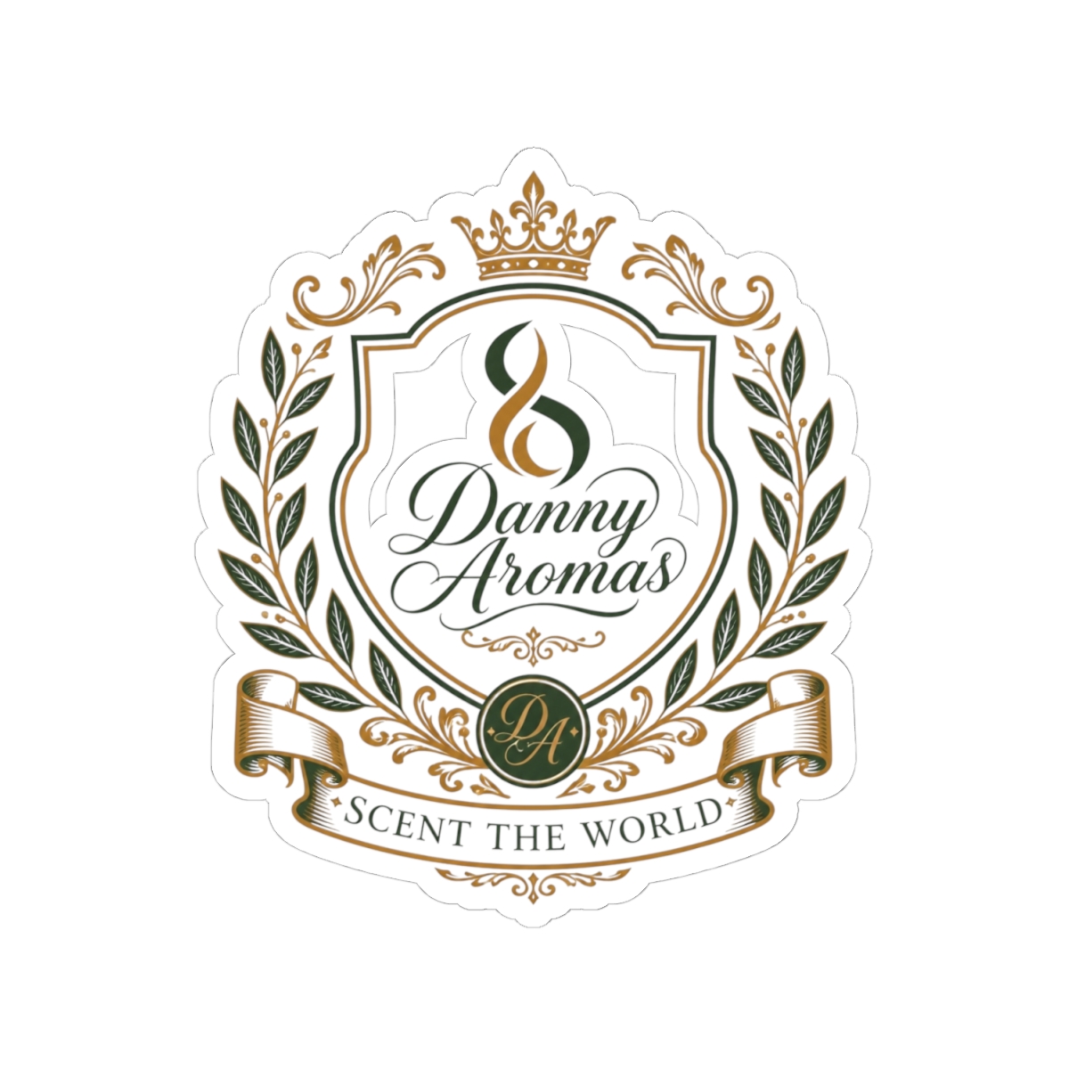 Danny Aromas "Danny Aromas" Sticker - alternate angle 2, merchandise